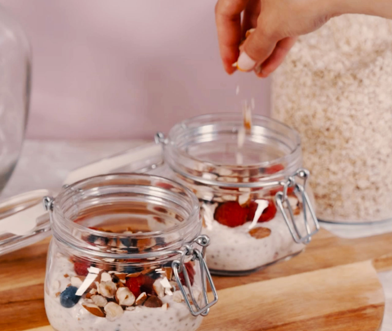 Nem opskrift på overnight oats | Lyngby Storcenter